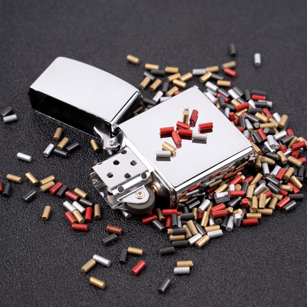 500Pcs Flint Refills for Lighter, Replacement Flints for Lighters, Flint Stone