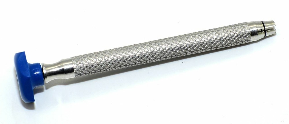 Screwdriver handle w/Blue Cap #TS233