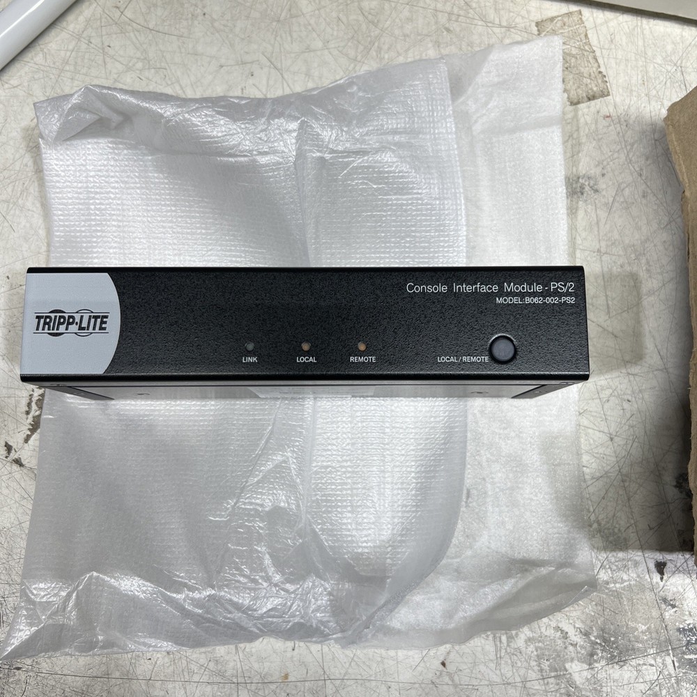 Tripp Lite Console Interface Module-PS/2 B062-002-PS2 Open Box