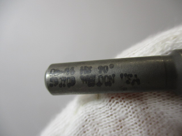 WELDON Countersink # DB-14 x 90° Degree Deburring Tool Chamfer Sharp 7/16" OD VG