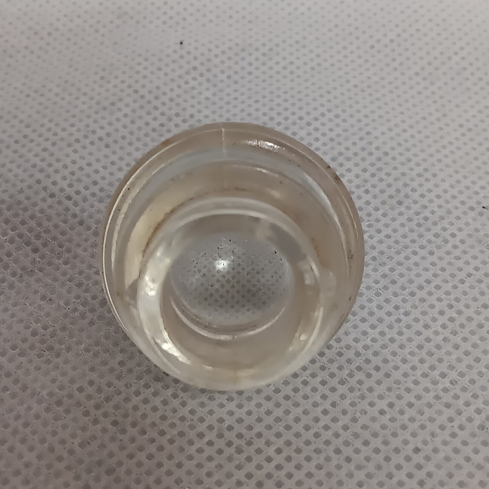 Glass Coffee Percolator Dome Round .75" 2 Tab
