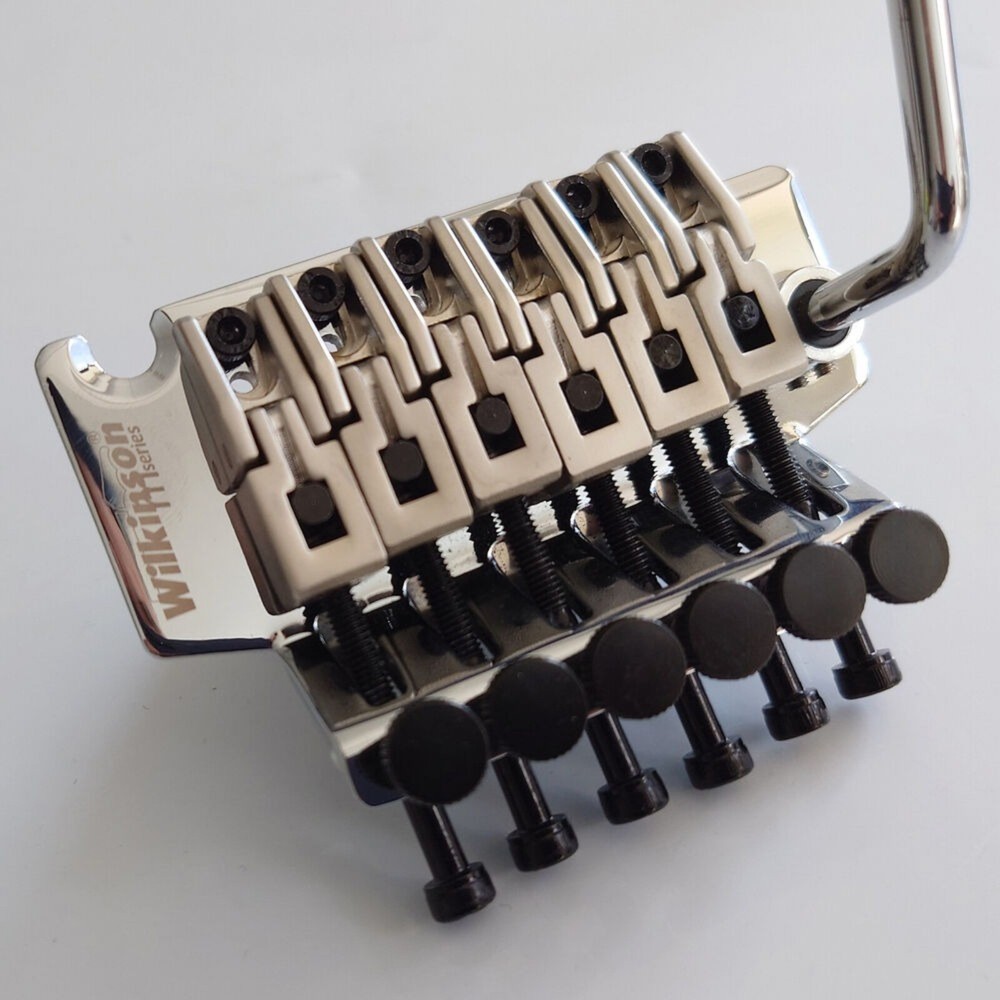 WODL1 Wilkinson Tremolo System Bridge Double Locking for 6 String FR Guitar