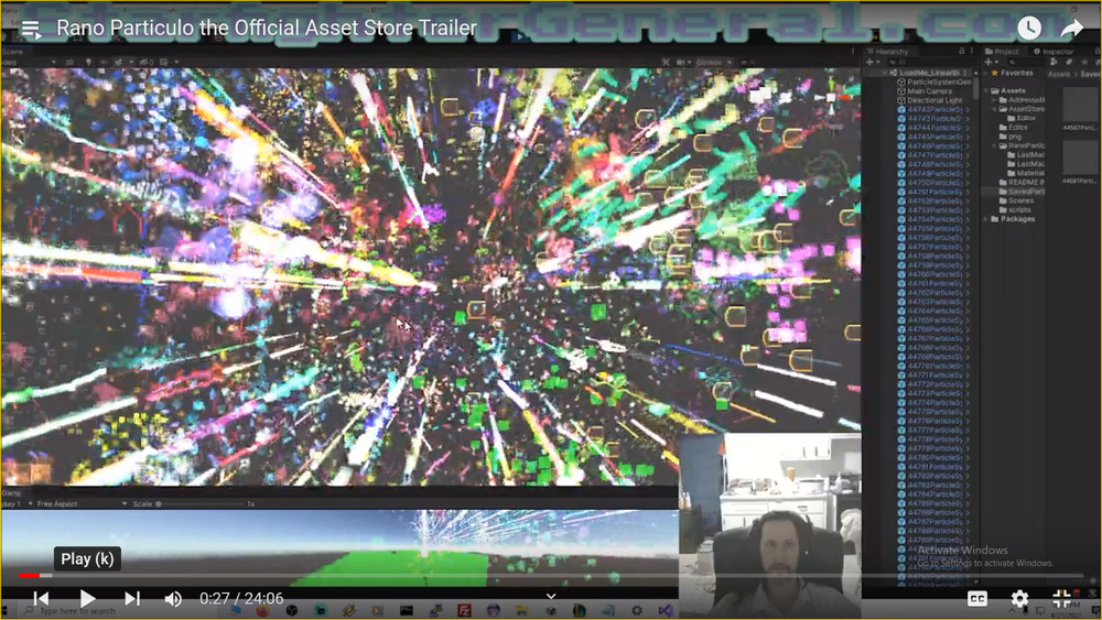 Unity3d: RANO PARTICULO PARTICLE EFFECT GENERATOR! Making games never so fun.