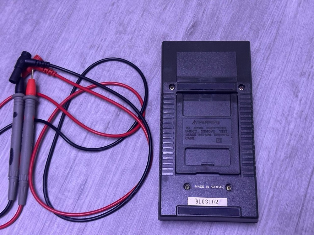 TENMA 72-695 Capacitance Meter + measuring wires