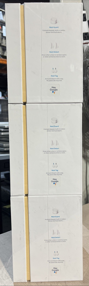 x3 NEST ALARM SYSTEM