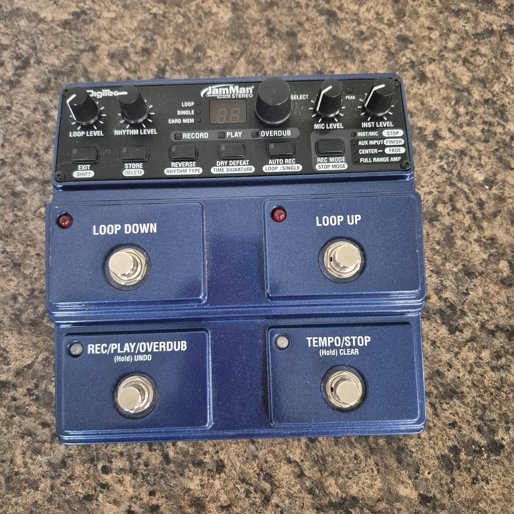 DigiTech JamMan Stereo Looper/Phrase Sampler JML2V-01