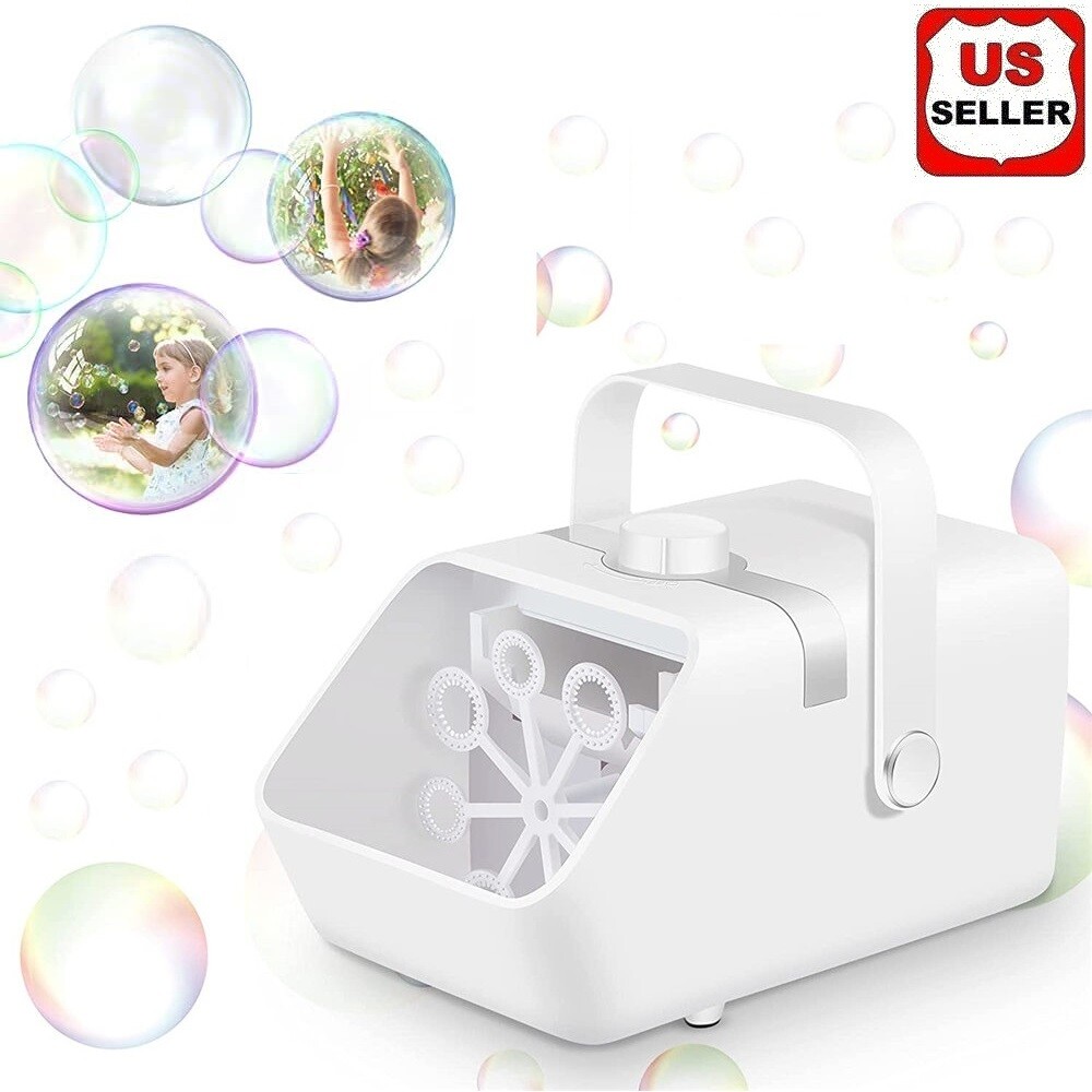 Automatic Bubble Machine Maker High Output Auto Blower DJ Party Stage Wedding US