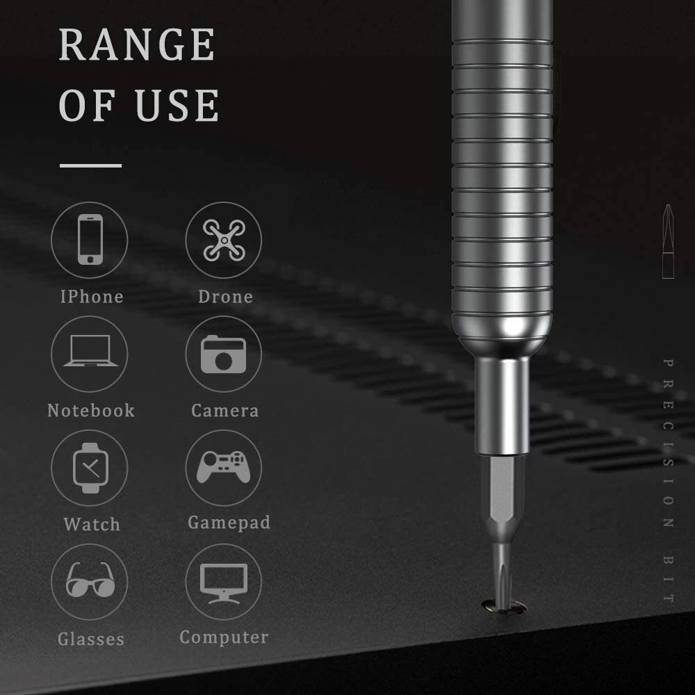 Magnetic Tip Screwdriver Set Cell Phone Repair Tools kit for iPhone Macbook 30PC