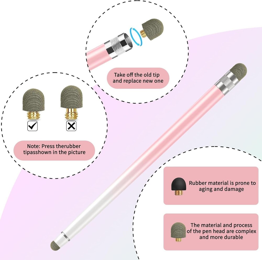 10 Exceptional Fiber Mesh Stylus Replacement Tips for Seamless Touchscreen Use