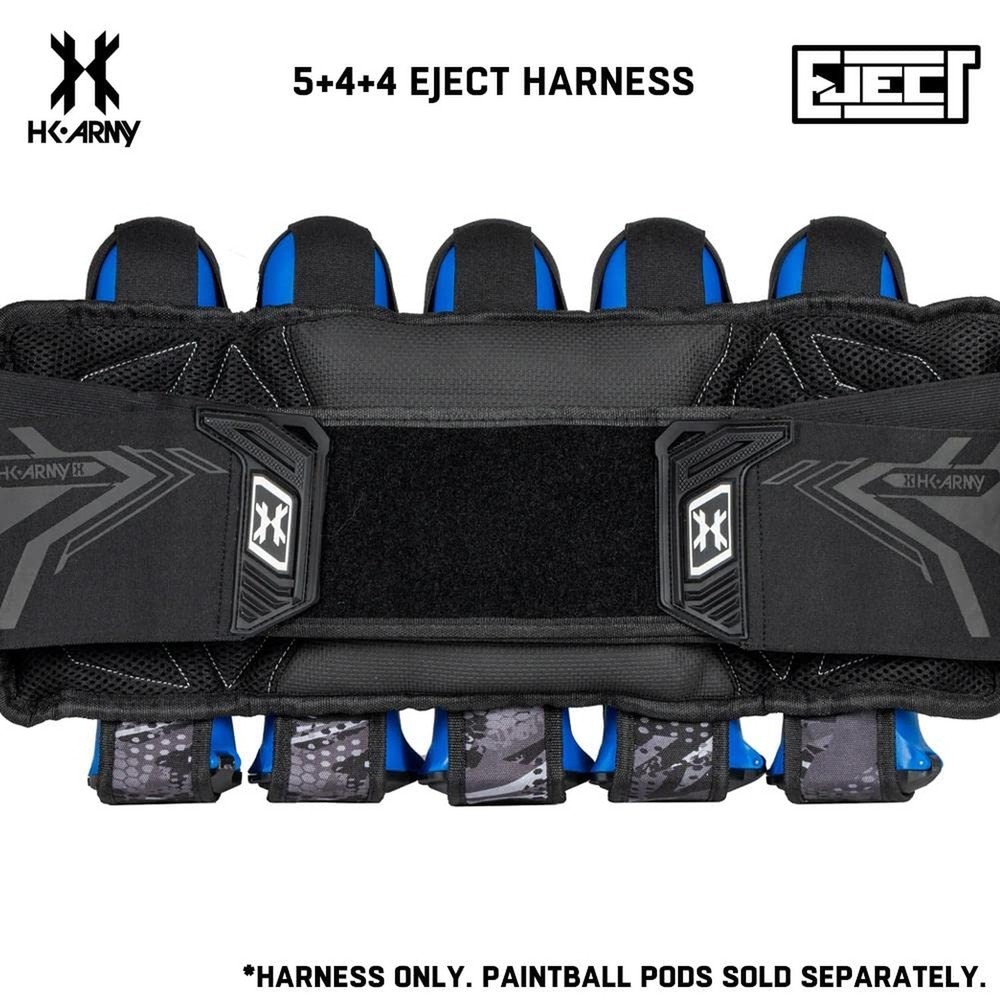 HK Army 5+4 Eject Paintball Harness Pod Pack - Slate
