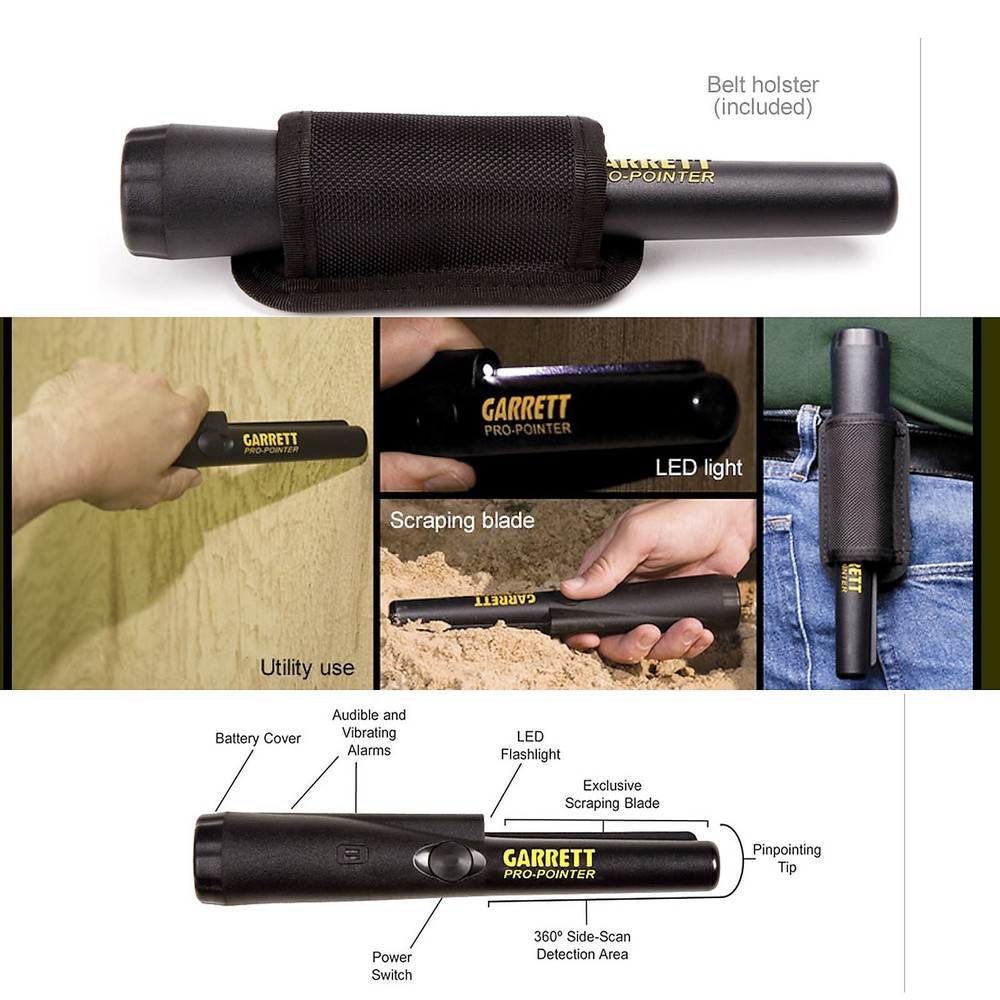 NEW Garrett Pro-Pointer II Pinpointer Electronic Probe Metal Detector 1166050