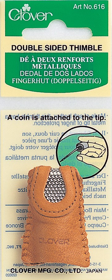 Leather Double-Sided Thimble