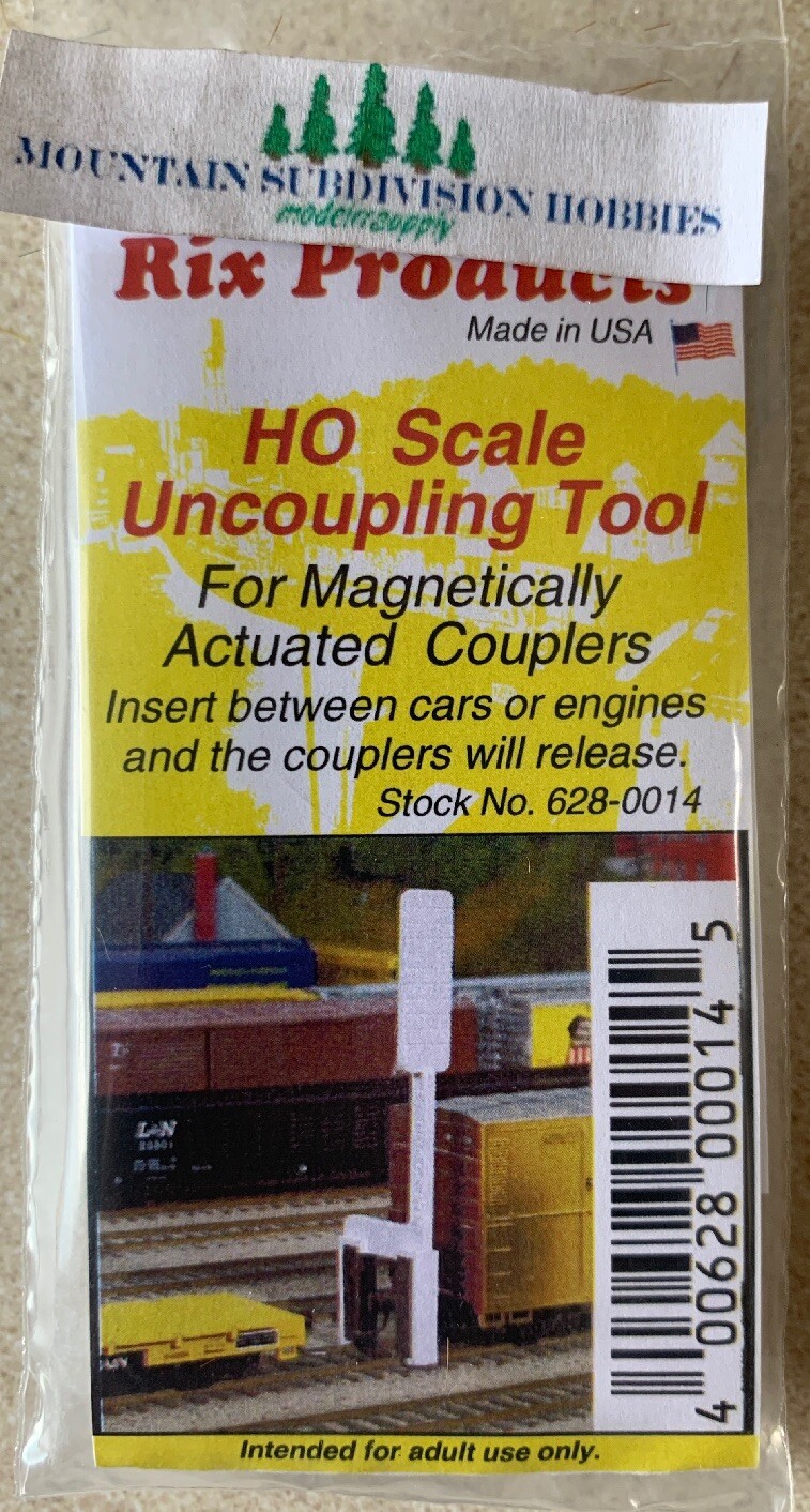 RIX 14 HO Magnetic Uncoupling Tool for KADEE style couplers MODELRRSUPPLY