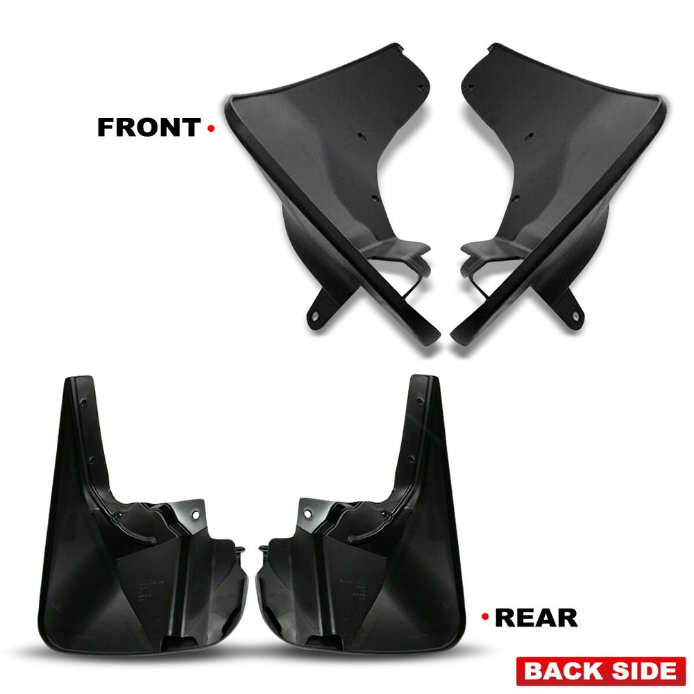 4Pcs Front Rear Splash Guards Mud Flaps Mudguards For Ford Explorer 2011-2018