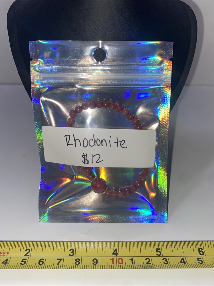 Rhodonite Handmade Bracelet