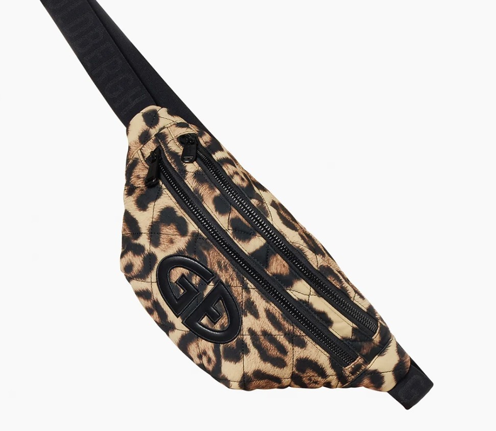 GOLDBERGH LOREANA FANNY PACK JAGUAR PRINT NWT