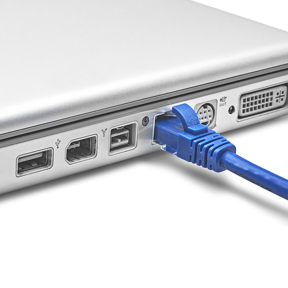 NavePoint Cat6 UTP Ethernet Network Patch Cable UL Listed, 75 FT Gray