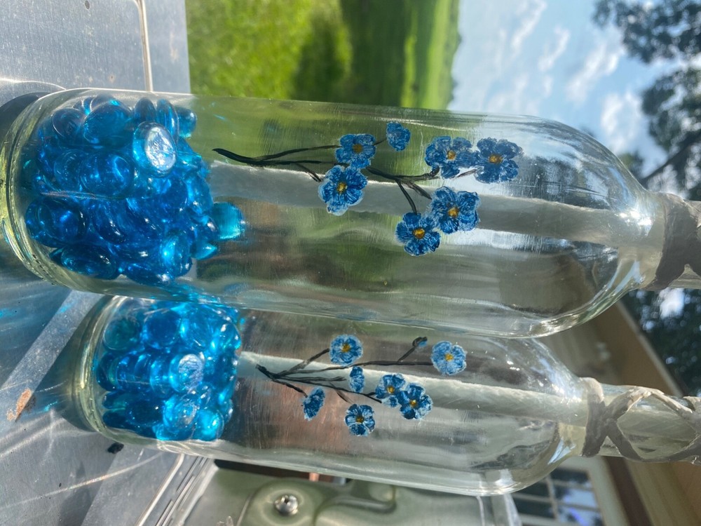 Handmade tiki torch set