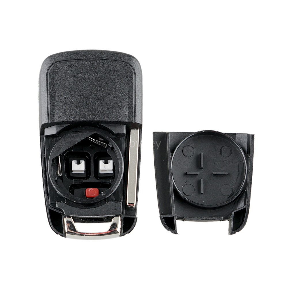 5 Button Flip Remote Key Fob CASE SHELL Replacement for Buick GMC Chevrolet