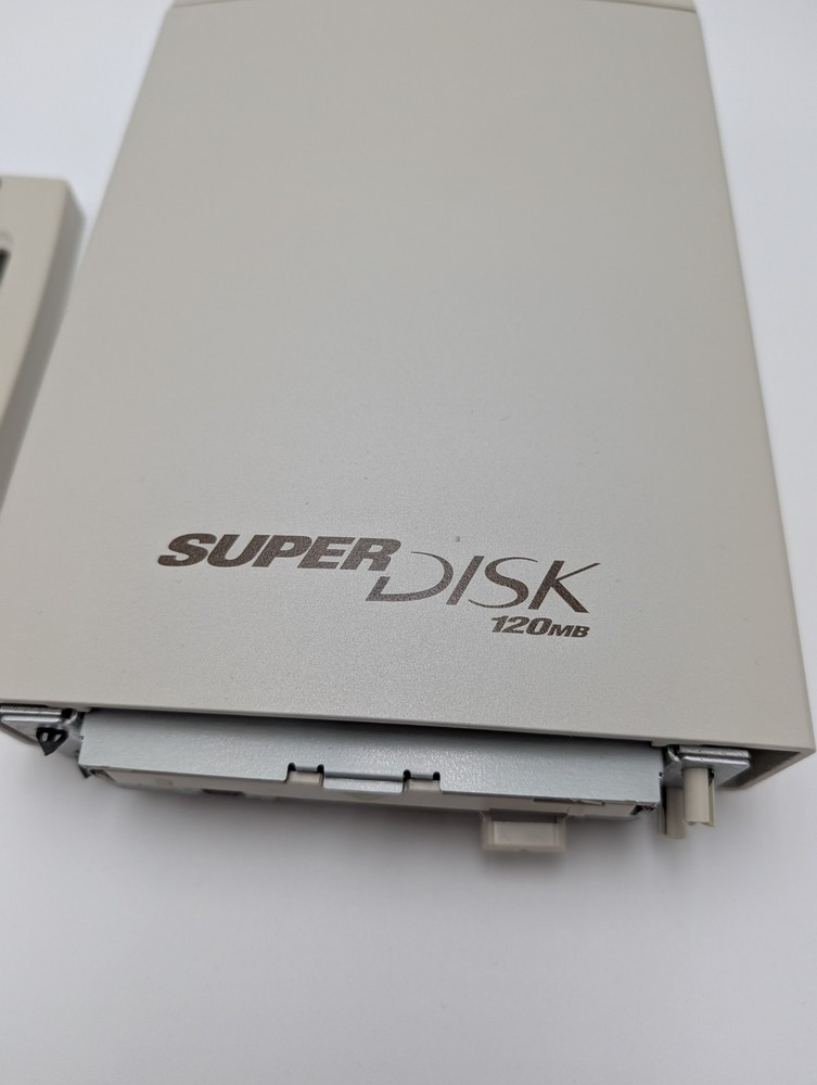 IMATION SUPERDISK 120MB PARALLEL PORT DRIVE 11795 NOT TESTED