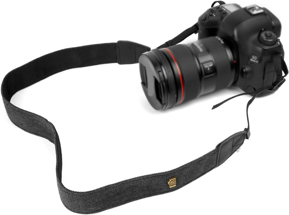 Camera Strap Black Canvas Neck Shoulder Strap with Quick Release Buckles for ...