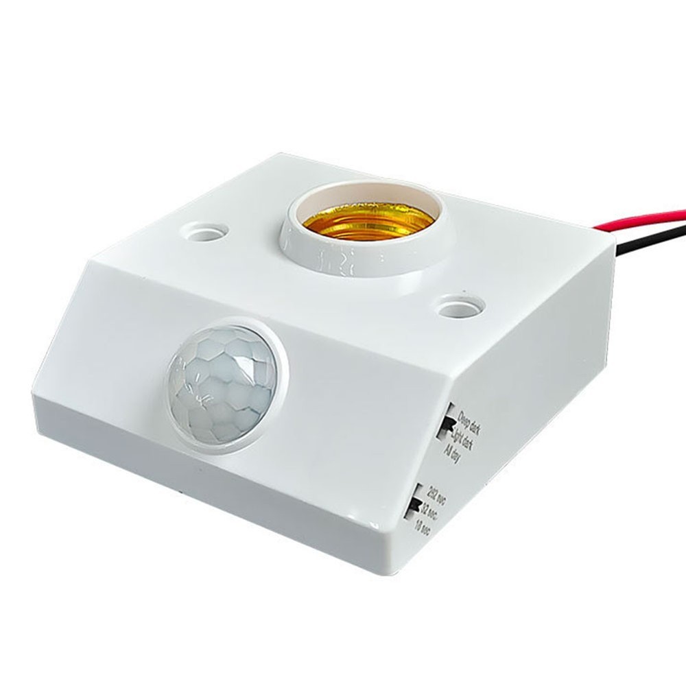 Transform Your Space with the Smart E27 Infrared Induction Lamp Socket Holder