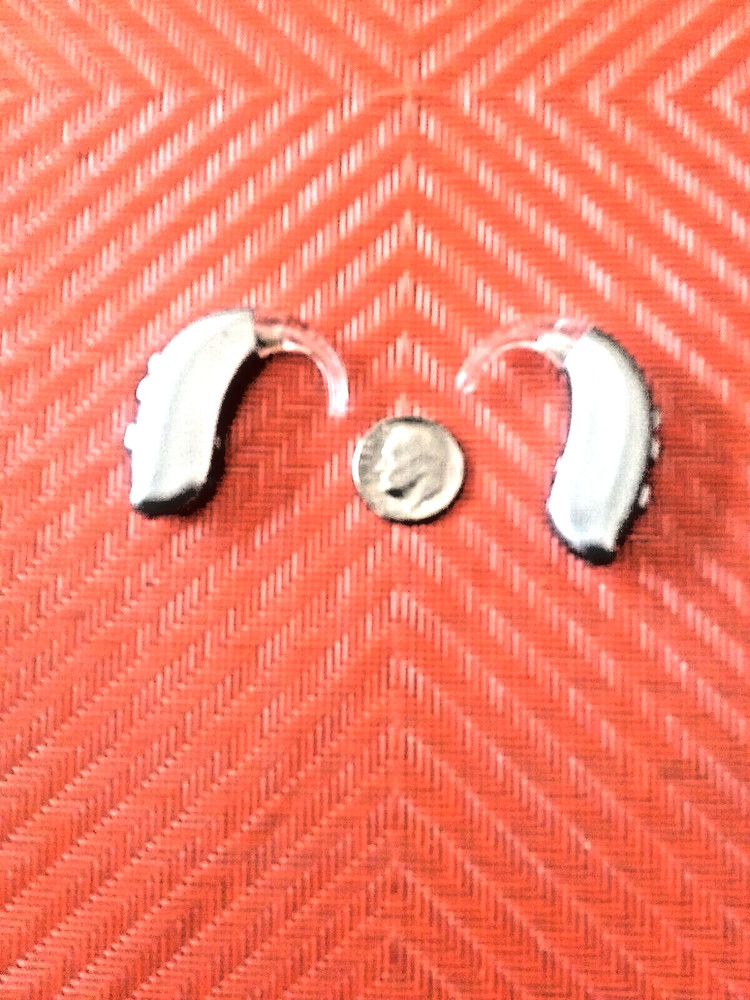 PAIR PROGRAMMABLE BEHIND THE EAR  DIGITAL HEARING AID PROFOUND LOSS
