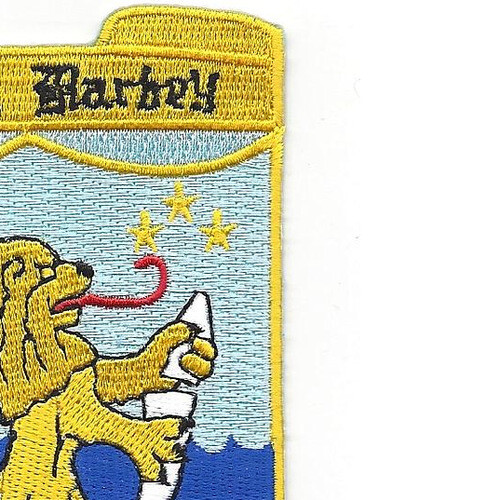 USS Barbey DE-1088 Destroyer Escort Ship Patch