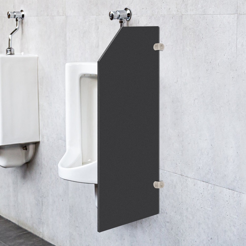 Bevel Angle Urinal Partition Panel Wall Mounted Urinal Screen Toilet Partition