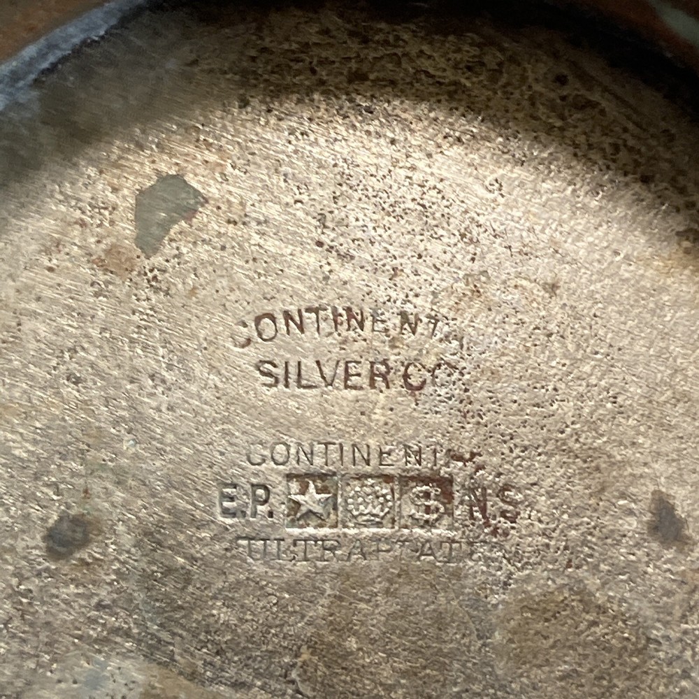 Vintage Continental Silver Company Hammered Pitcher 9 inches