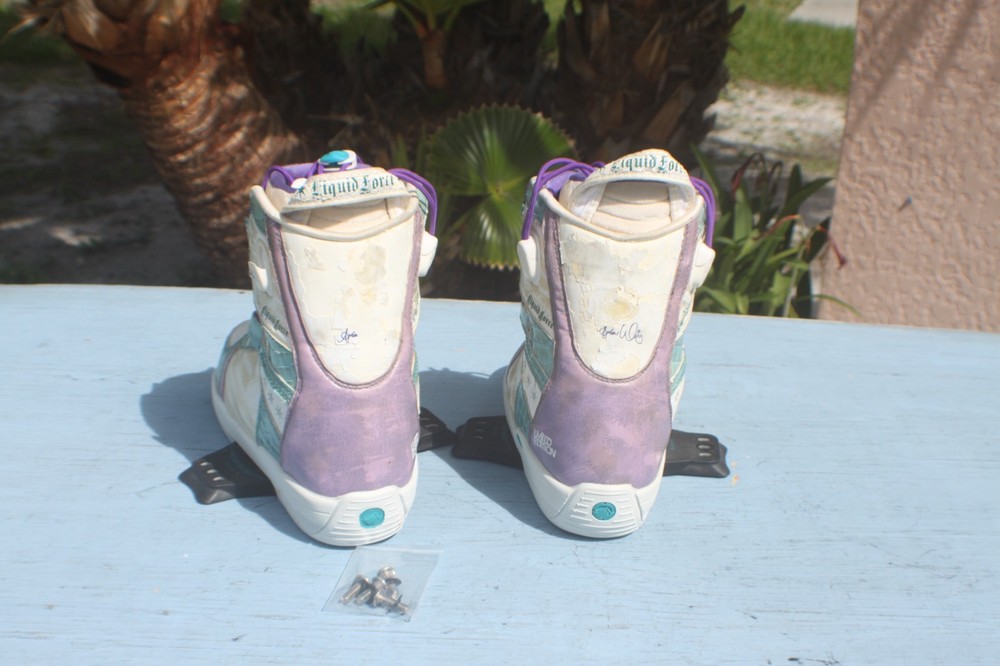 LIQUIDFORCE - WAKEBOARD BINDINGS - LIQUID LINER 2 - SIZE 7/8 - USED