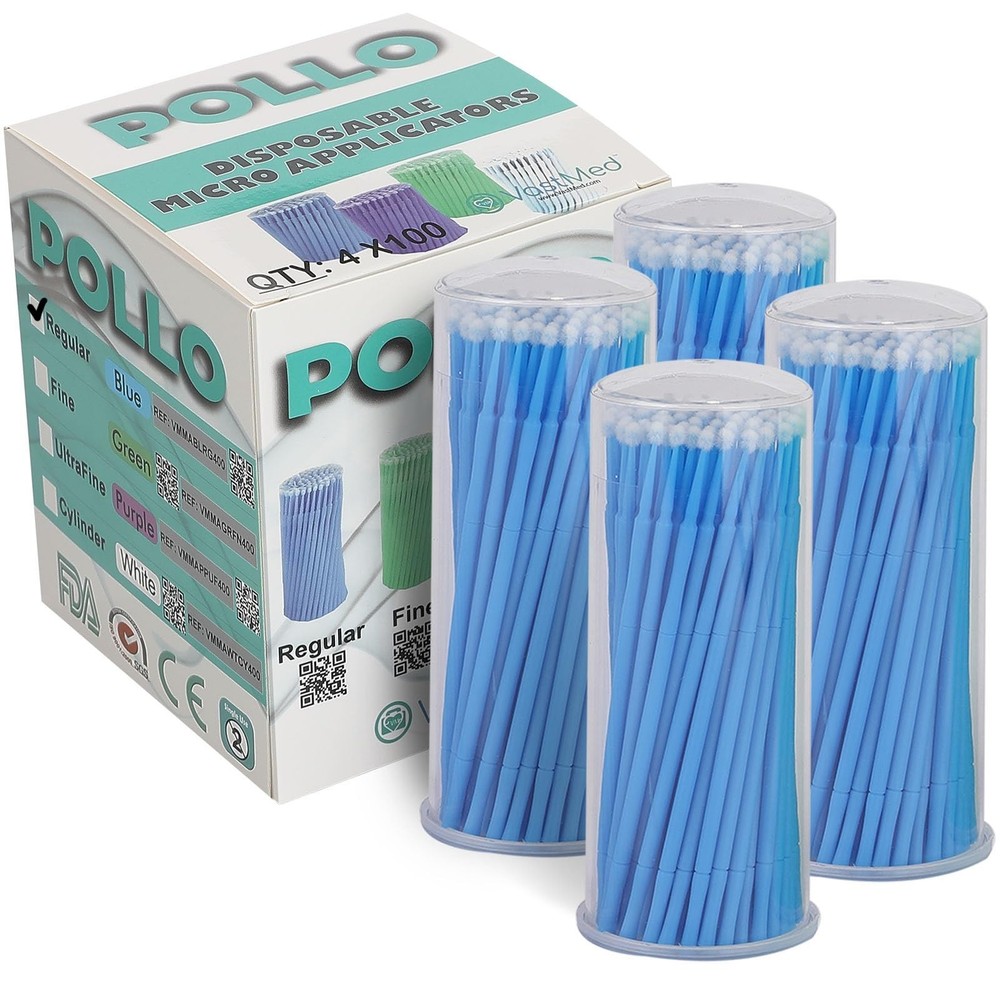Dental Micro Applicator Brushes, Disposable by Vastmed