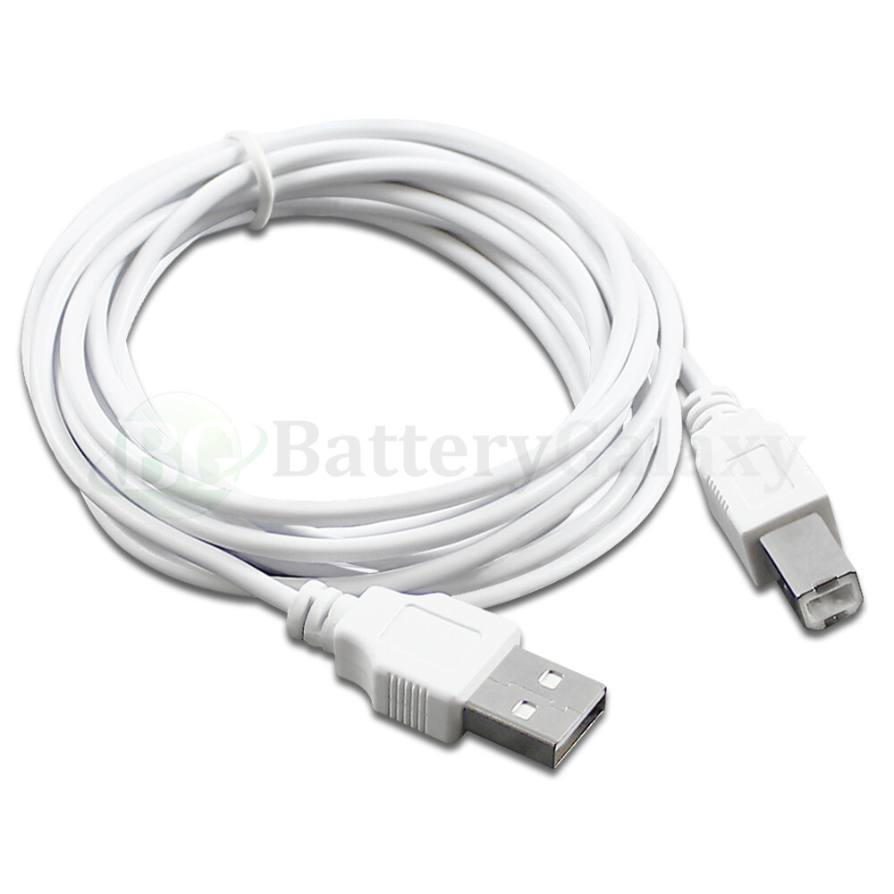 Lot 6' 10' 15' For HP CANON DELL BROTHER PRINTER SCANNER CABLE CORD USB 2.0 A-B