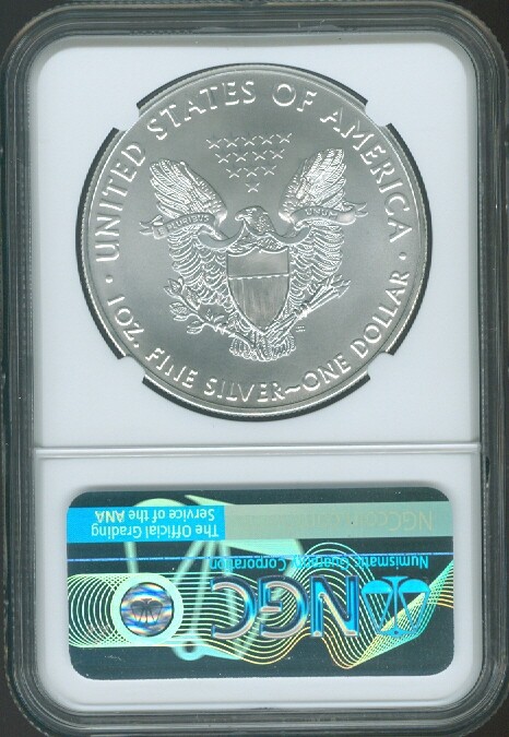 2020 Autographed Silver Eagle Dollar NGC MS70 E.R MAC Quality