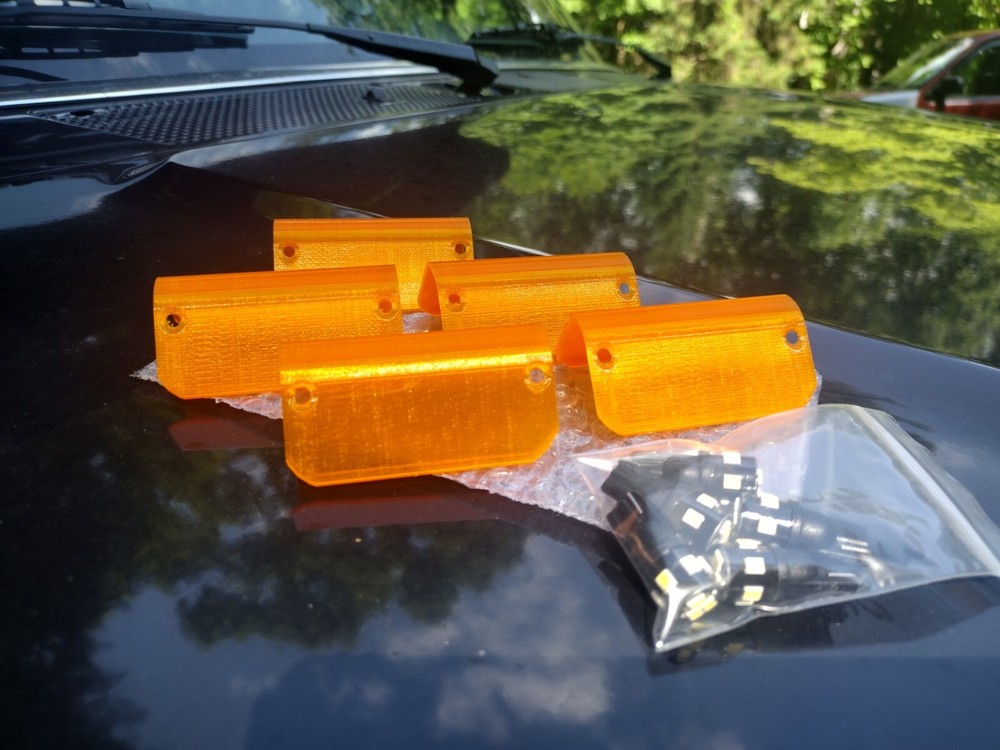 Lund Moonvisor Replacement Lenses with LED Bulbs