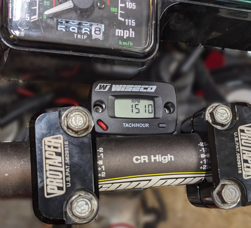XR650L Tachometer and Hour Meter