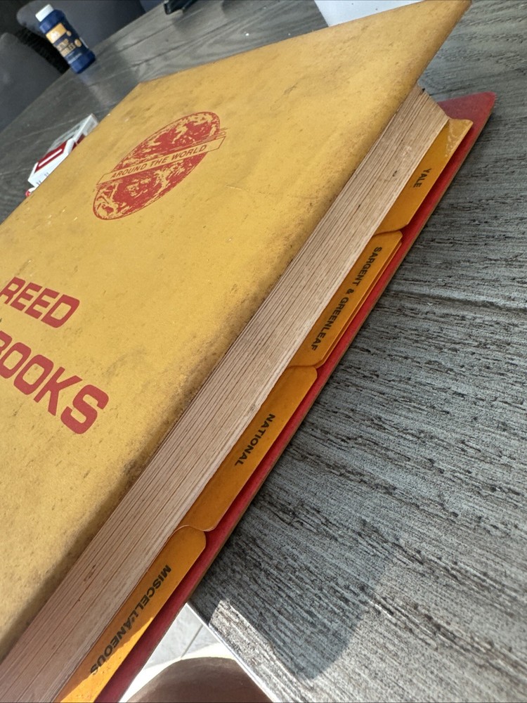 REED Code Book Volume 4 Dated Locksmith Ledger Look Read Fast free Shipping