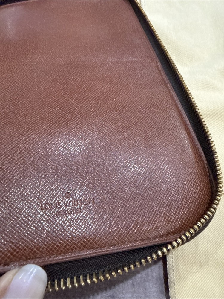 Vintage Louis Vuitton - Zippered Address Book - Date Code Pictured - Excellent