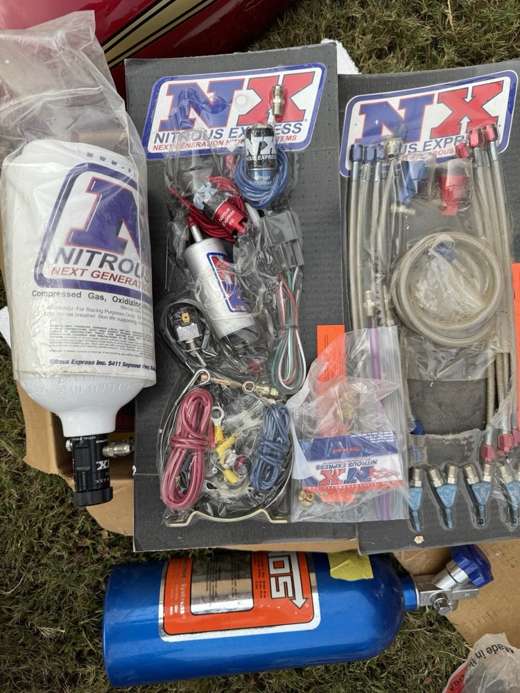 Nitrous Express 4 Cylinder Piranha Wet Kit