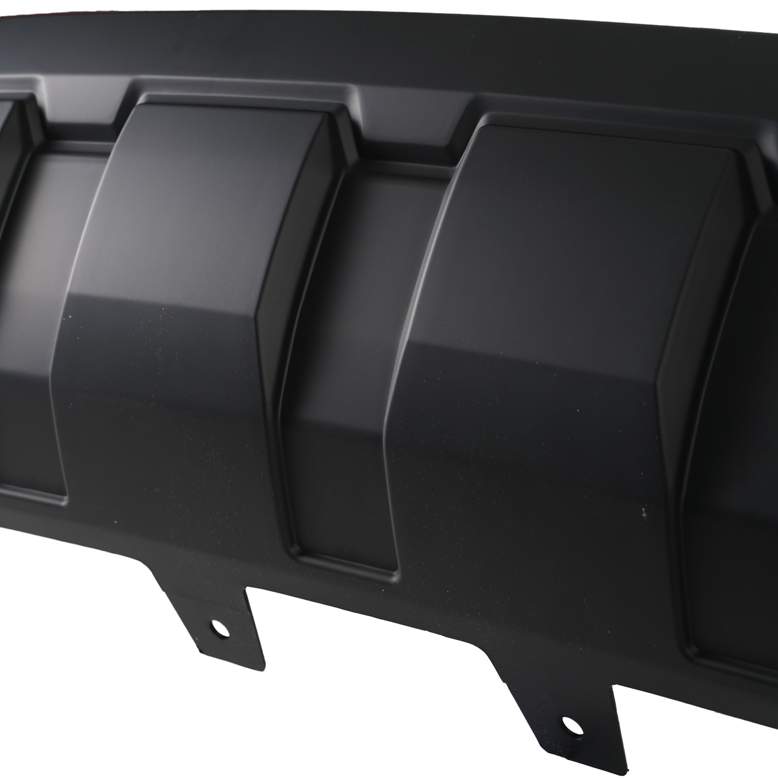 2016-2018 GMC Sierra 1500 Front Bumper Skid Plate & Deflector Molding Trim Black