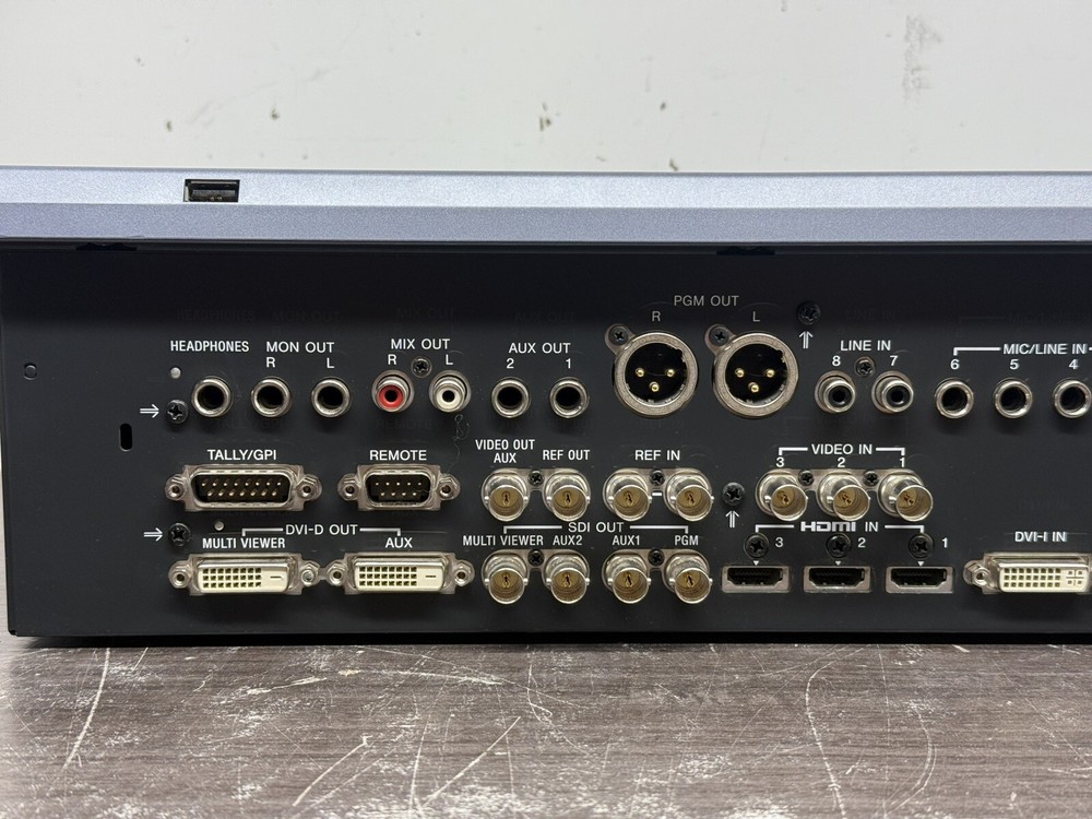 Sony MCS-8M HD/SD Video Compact Switcher - U89