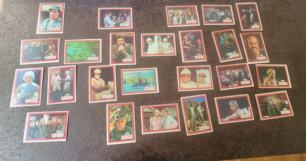 1982 MASH Donruss Partial Card Set 55/66 Cards