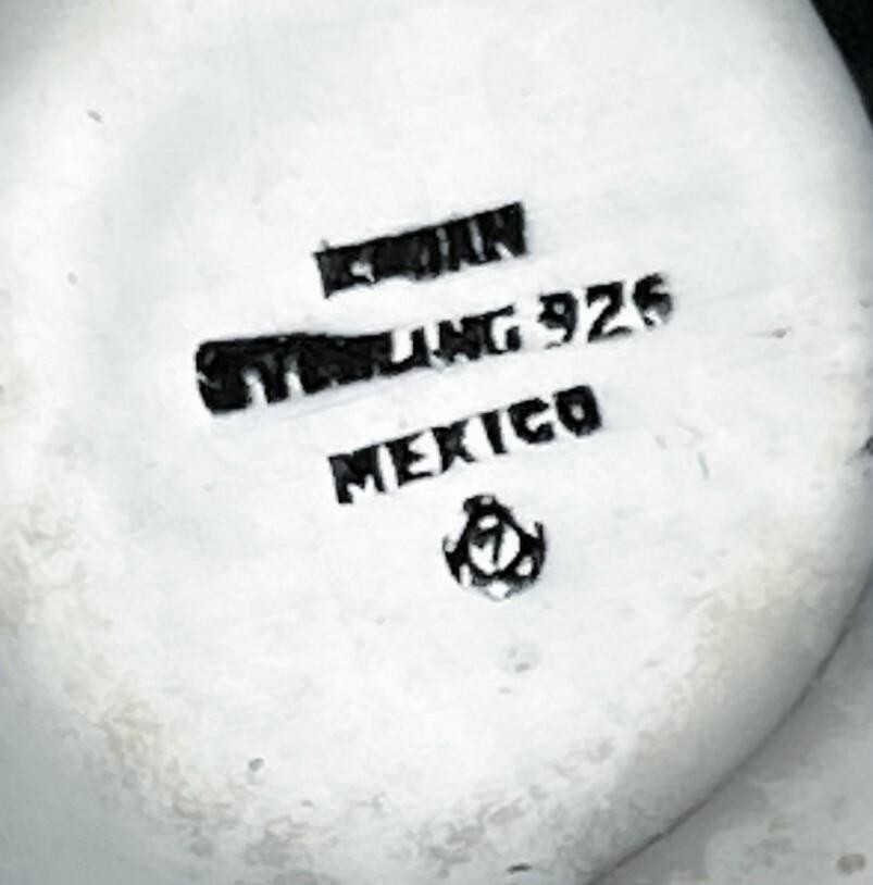 Mexican Sterling Silver Goblets - 6 Pieces