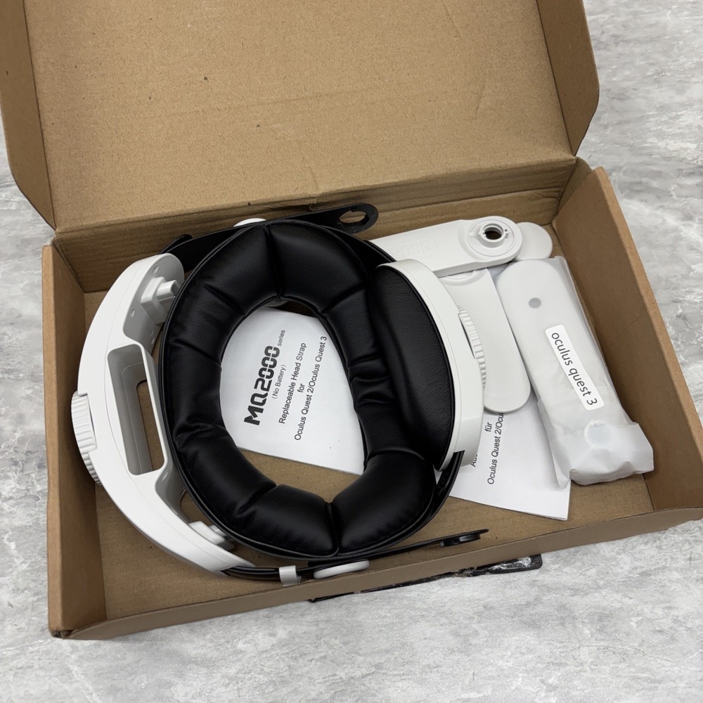 MQ2000 Series Oculus Quest 2/3 Replaceable Head Strap No Battery New