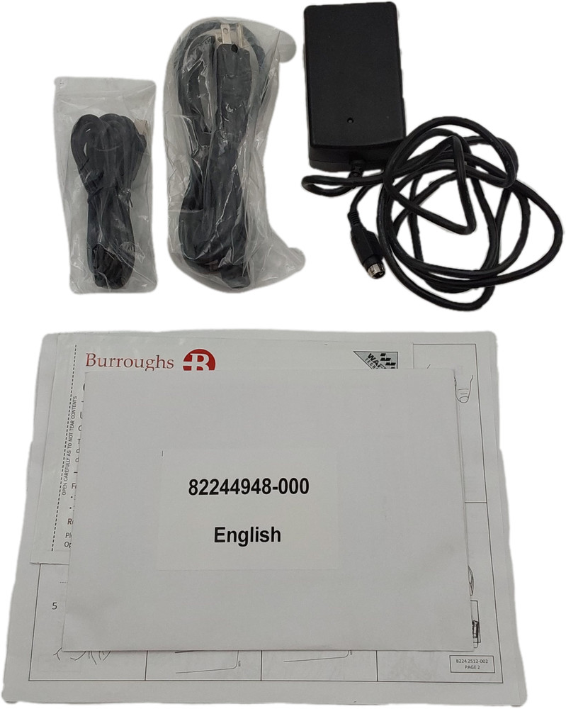 Burroughs SSP2120100-PKA SmartSource Digital Check Pass-Through Scanner