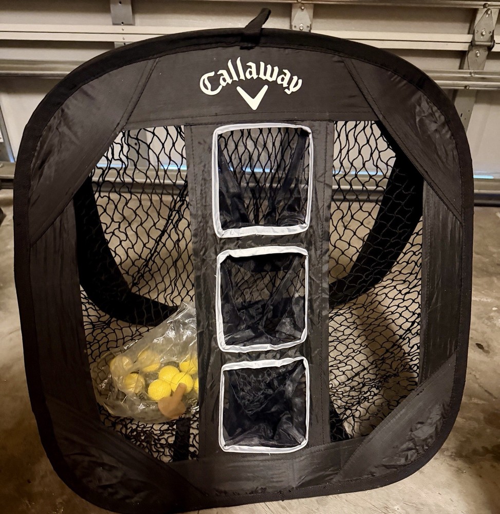 Callaway Chip-Shot Golf Chipping Net Practice Training Aid Portable Golf Tool