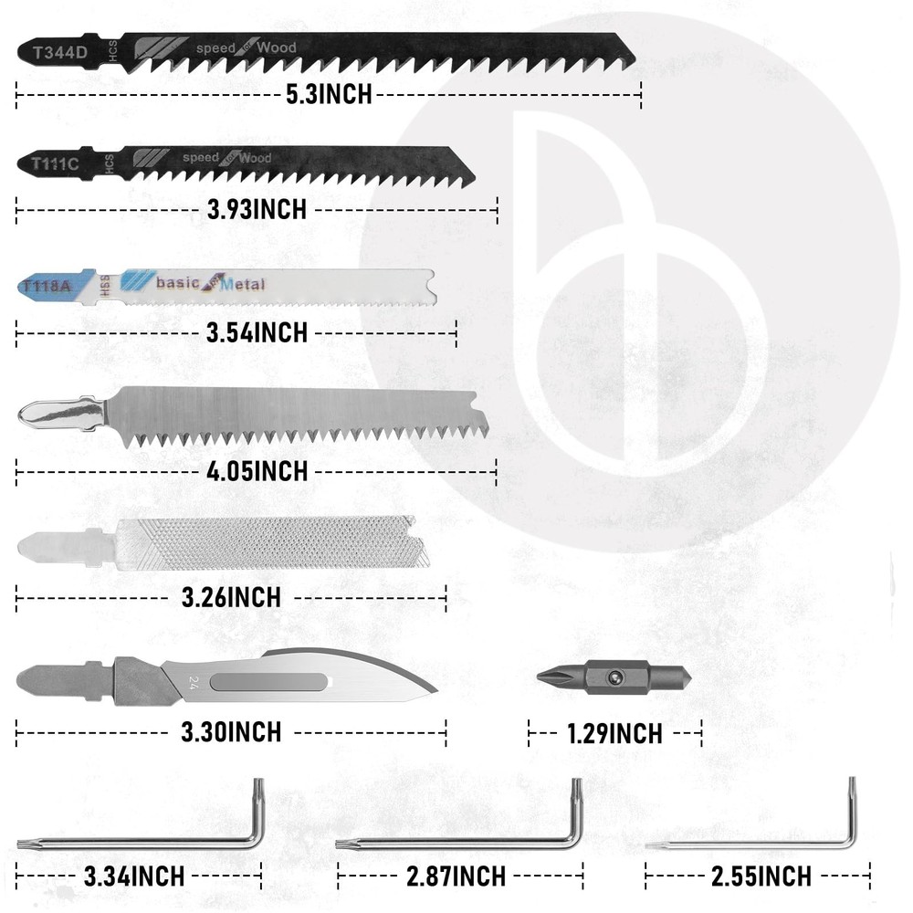 BIBURY Multitool Pliers Spare Parts Kit, Replaceable Wire Cutter, Screwdriver...