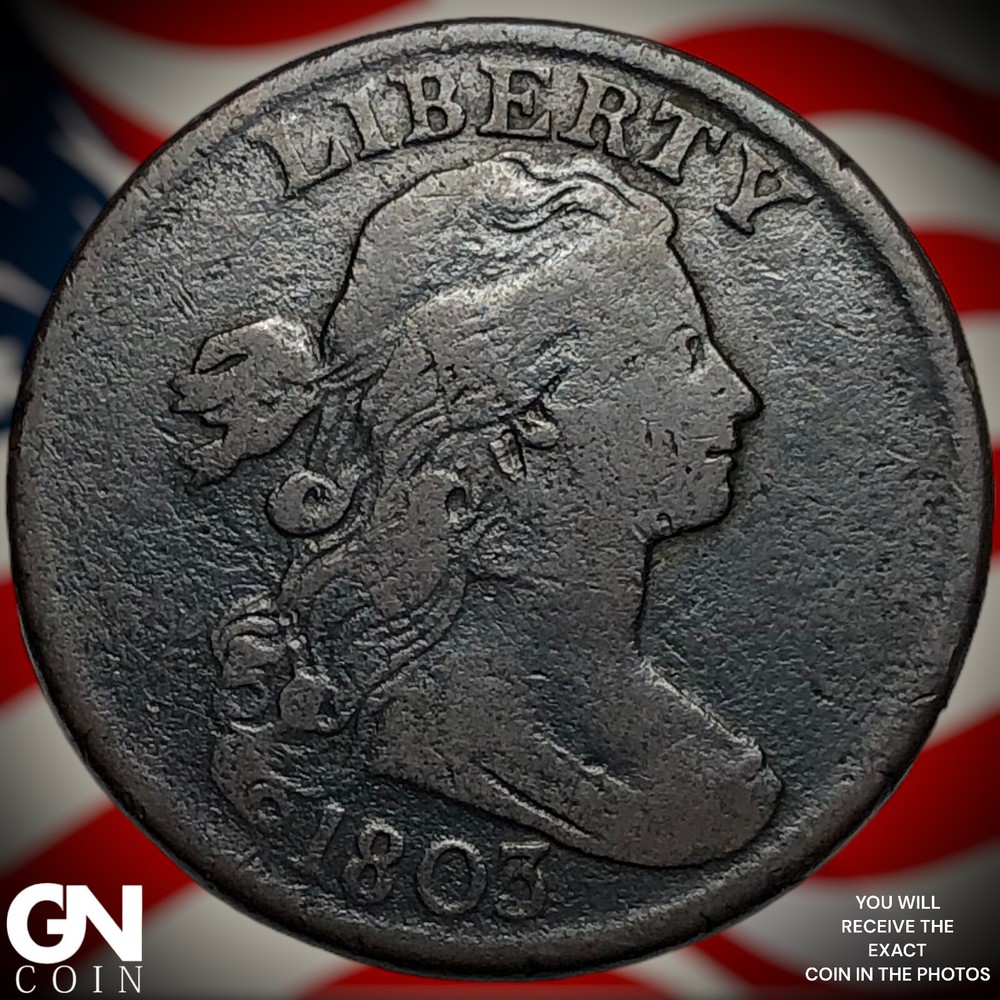 1803 Draped Bust Large Cent X7354