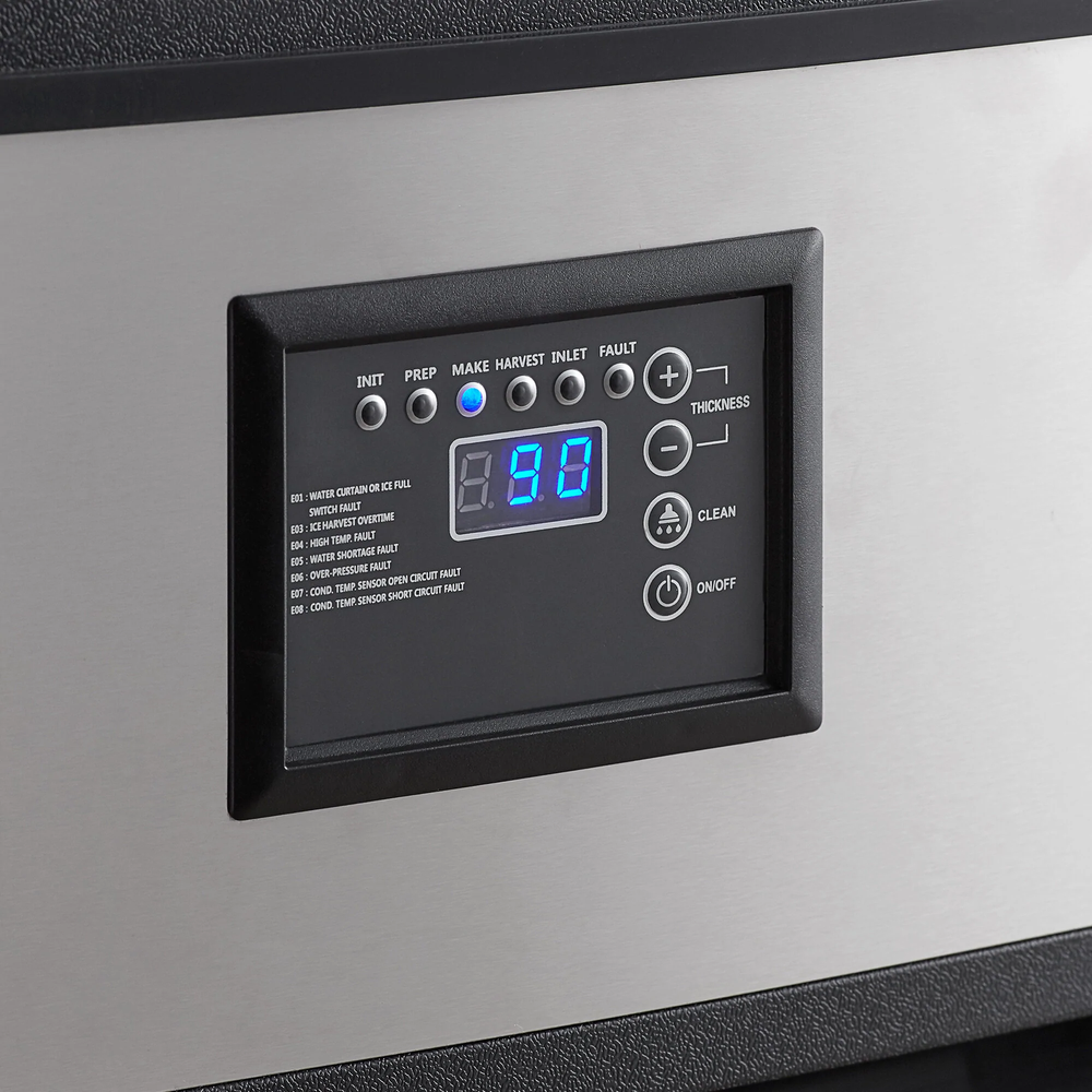 26" Air Cooled Undercounter Full Cube Ice Machine - 299 lb.