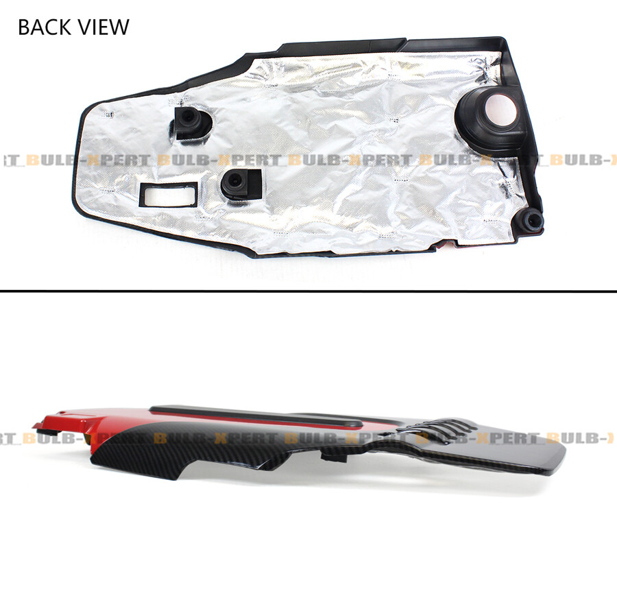 FOR 18-2022 10TH GEN HONDA ACCORD 1.5T RED BLACK TYPE-R STYLE ENGINE VALVE COVER